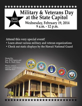 Military and Veterans Day Flyer