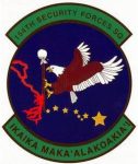 154 Security Forces Squadron&nbsp;Shield