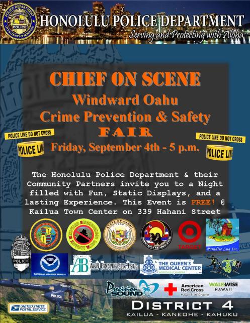 2015 Chief on Scene Crime Prevention Safety Fair Revised