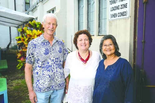 Ace and Denise Ellinwood, and Rochelle Uchibori