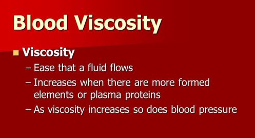 blood viscosity