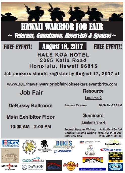 Warrior job fair