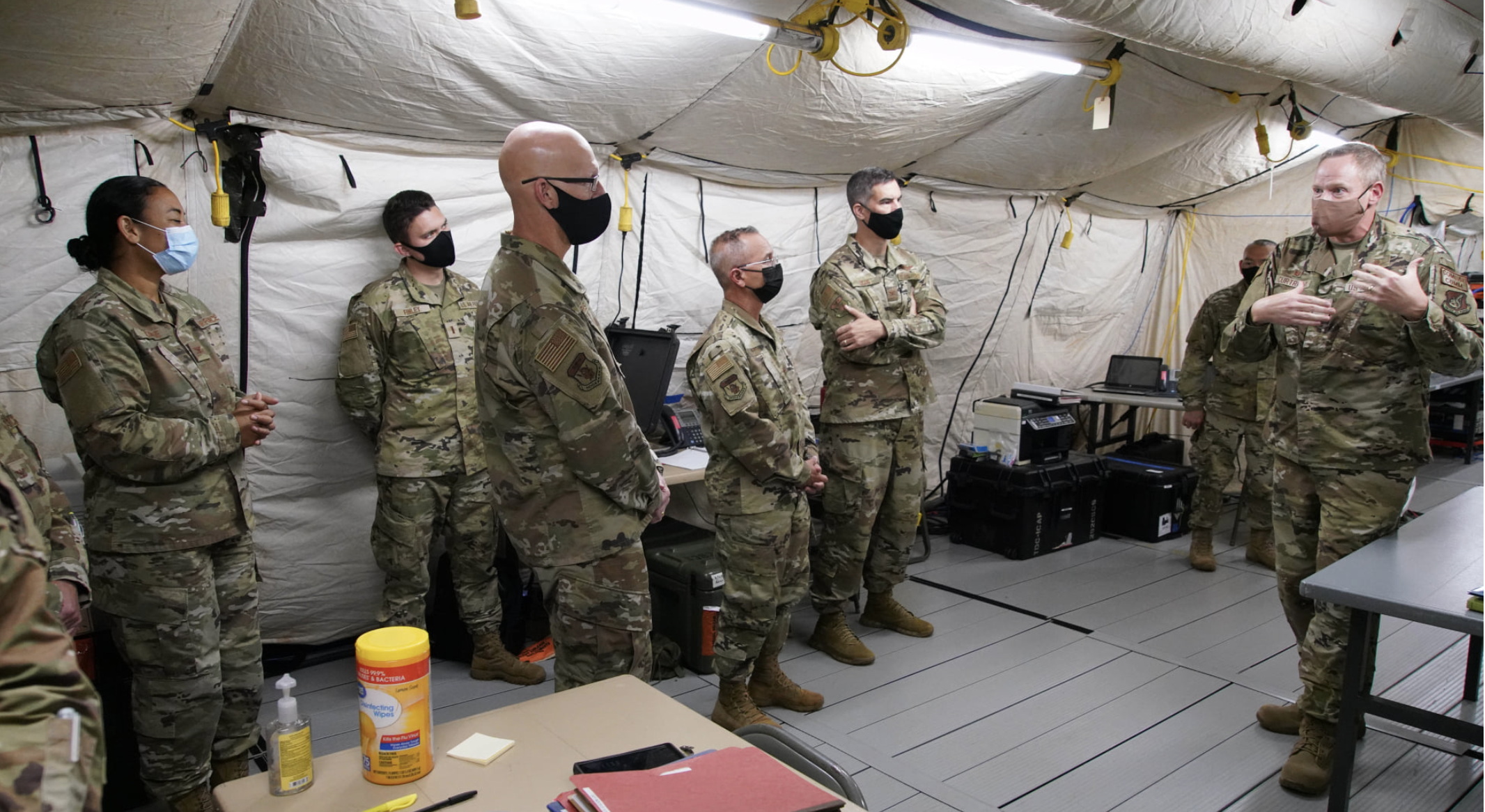 Hiang Commander HIANG Commander visits 292nd Combat Communication Squadron | Retiree News